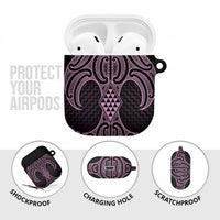 Mawhero Maori Ta Moko Poutama Art AirPods Case - Polynesian Pride