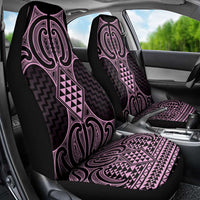 Mawhero Maori Ta Moko Poutama Art Car Seat Cover