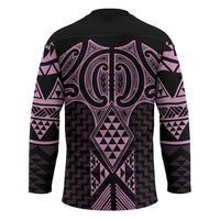 Mawhero Maori Ta Moko Poutama Art Hockey Jersey - Polynesian Pride