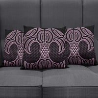 Mawhero Maori Ta Moko Poutama Art Pillow Cover - Polynesian Pride