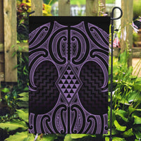 Waiporoporo Maori Ta Moko Poutama Art Garden Flag