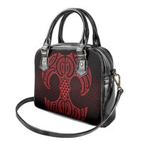Whero Maori Ta Moko Poutama Art Shoulder Handbag