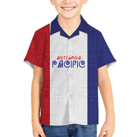 New Zealand Rugby Pacific Personalised Family Matching Summer Maxi Dress and Hawaiian Shirt Maori Style Tribal Tapa Pattern