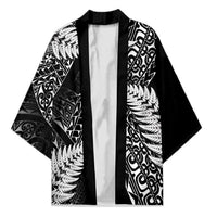 New Zealand Rugby Pacific Personalised Kimono All Black Maori Pasifika Fern Pattern - Polynesian Pride
