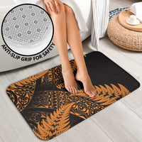 New Zealand Rugby Pacific Personalised Bathroom Set All Gold Maori Pasifika Fern Pattern - Polynesian Pride