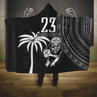 Custom Fiji New Zealand Rugby Hooded Blanket Make History Together