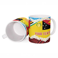 Personalised Torba PNG Forever Ceramic Mug Polynesian Sand Art - Polynesian Pride