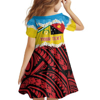 Personalised Torba PNG Forever Family Matching Mermaid Dress and Hawaiian Shirt Polynesian Sand Art LT9 - Polynesian Pride