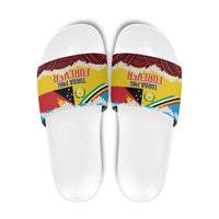 Torba PNG Forever Slide Sandals Polynesian Sand Art - Polynesian Pride