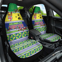 Malampa Fiji Forever Car Seat Cover Tagimoucia Polynesian Sand Drawing - Polynesian Pride