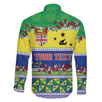 Personalised Malampa Fiji Forever Family Matching Short Sleeve Bodycon Dress and Hawaiian Shirt Tagimoucia Polynesian Sand Drawing - Polynesian Pride