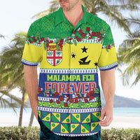 Personalised Malampa Fiji Forever Hawaiian Shirt Tagimoucia Polynesian Sand Drawing - Polynesian Pride