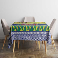 Malampa Fiji Forever Tablecloth Tagimoucia Polynesian Sand Drawing - Polynesian Pride