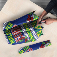 Malampa Fiji Forever Umbrella Tagimoucia Polynesian Sand Drawing - Polynesian Pride