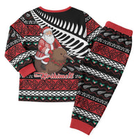 New Zealand Kiwi Santa Christmas Pajama Set He Wairua Kirihimete - Polynesian Pride