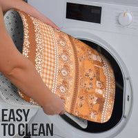 Hawaiian Hibiscus Honu Bathroom Set Gold Mele Kalikimaka Palaka Spirit - Polynesian Pride