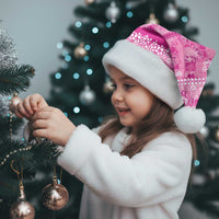 Hawaiian Hibiscus Honu Christmas Santa Hat Pink Mele Kalikimaka Palaka Spirit - Polynesian Pride