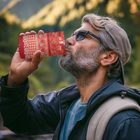 Hawaiian Hibiscus Honu 4 in 1 Can Cooler Tumbler Red Mele Kalikimaka Palaka Spirit - Polynesian Pride