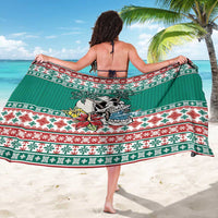 Hawaiian Skull Surfs Sarong Mele Kalikimaka Palaka Quilt Pattern - Polynesian Pride