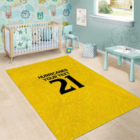 New Zealand Rugby Pacific Custom Area Rug Hau Awhiowhio Maori Tribal Tattoo