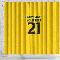 New Zealand Rugby Pacific Custom Shower Curtain Hau Awhiowhio Maori Tribal Tattoo