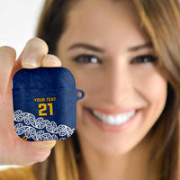 New Zealand Rugby Pacific Custom AirPods Case Kahupeka Maori Kowhaiwhai Pattern - Polynesian Pride