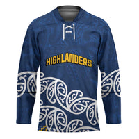 New Zealand Rugby Pacific Custom Hockey Jersey Kahupeka Maori Kowhaiwhai Pattern - Polynesian Pride