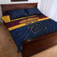 New Zealand Rugby Pacific Custom Quilt Bed Set Kahupeka Retro 2025 Taniko Motif