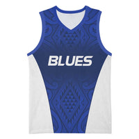 New Zealand Rugby Pacific Custom Basketball Jersey Kahurangi Auckland All Blue - Polynesian Pride