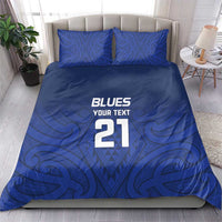 New Zealand Rugby Pacific Custom Bedding Set Kahurangi Auckland All Blue