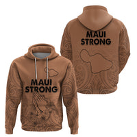 Hawaii Strong Maui Wildfire Hoodie No1 LT9 - Polynesian Pride