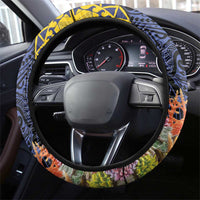 Tokelau Atafu Atoll Steering Wheel Cover Pacific Coral Reef Vibe