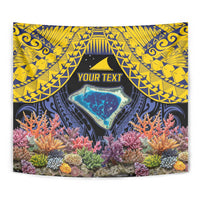 Tokelau Atafu Atoll Personalised Tapestry Pacific Coral Reef Vibe