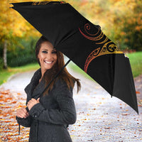 Personalised Papua New Guinea Sepik Umbrella Plumeria Floral Tribal Pattern - Polynesian Pride