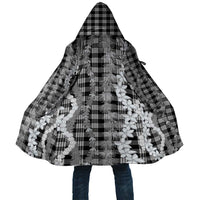 Hawaiian Ohia Lehua Lei Cloak Plaid Palaka Eleele Pattern - Polynesian Pride