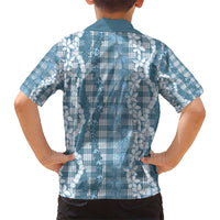 Hawaiian Ohia Lehua Lei Hawaiian Shirt Plaid Palaka Uliuli Omaomao Pattern - Polynesian Pride