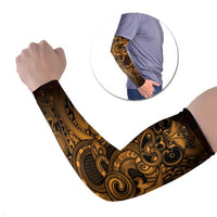 Aotearoa Maori Hei Tiki Arm Sleeves Koura Kowhaiwhai Puhoro Motif