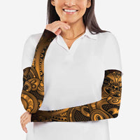 Aotearoa Maori Hei Tiki Arm Sleeves Koura Kowhaiwhai Puhoro Motif