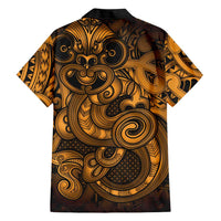 Aotearoa Maori Hei Tiki Hawaiian Shirt Koura Kowhaiwhai Puhoro Motif