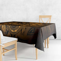 Aotearoa Maori Hei Tiki Tablecloth Koura Kowhaiwhai Puhoro Motif