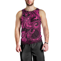 Aotearoa Maori Hei Tiki Men Tank Top Mawhero Kowhaiwhai Puhoro Motif
