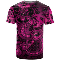 Aotearoa Maori Hei Tiki T Shirt Mawhero Kowhaiwhai Puhoro Motif