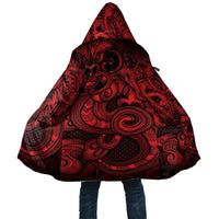 Aotearoa Maori Hei Tiki Cloak Whero Kowhaiwhai Puhoro Motif