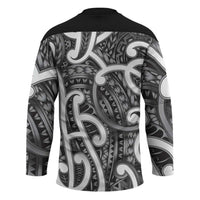 Aotearoa Maori Kowhaiwhai Hockey Jersey Kiwikiwi Puhoro and Patiki
