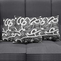 Aotearoa Maori Kowhaiwhai Pillow Cover Kiwikiwi Puhoro and Patiki