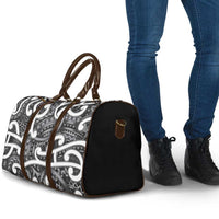 Aotearoa Maori Kowhaiwhai Travel Bag Kiwikiwi Puhoro and Patiki