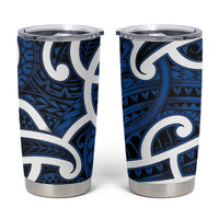 Aotearoa Maori Kowhaiwhai Tumbler Cup Kikorangi Puhoro and Patiki