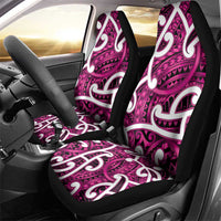 Aotearoa Maori Kowhaiwhai Car Seat Cover Mawhero Puhoro and Patiki