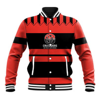 New Zealand Rugby Pacific Custom Baseball Jacket Whatumoana Classic Retro 2025 LT9 Unisex Red - Polynesian Pride