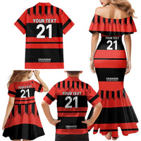 New Zealand Rugby Pacific Custom Family Matching Mermaid Dress and Hawaiian Shirt Whatumoana Classic Retro 2025 LT9 - Polynesian Pride